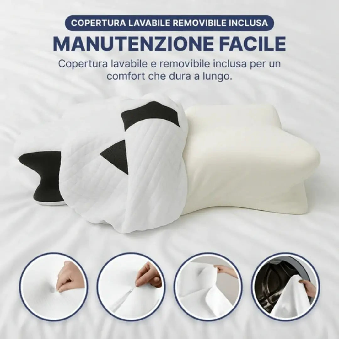 OrthoSleep™ - Cuscino Cervicale in Memory Foam