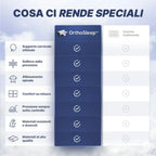 OrthoSleep™ - Cuscino Cervicale in Memory Foam